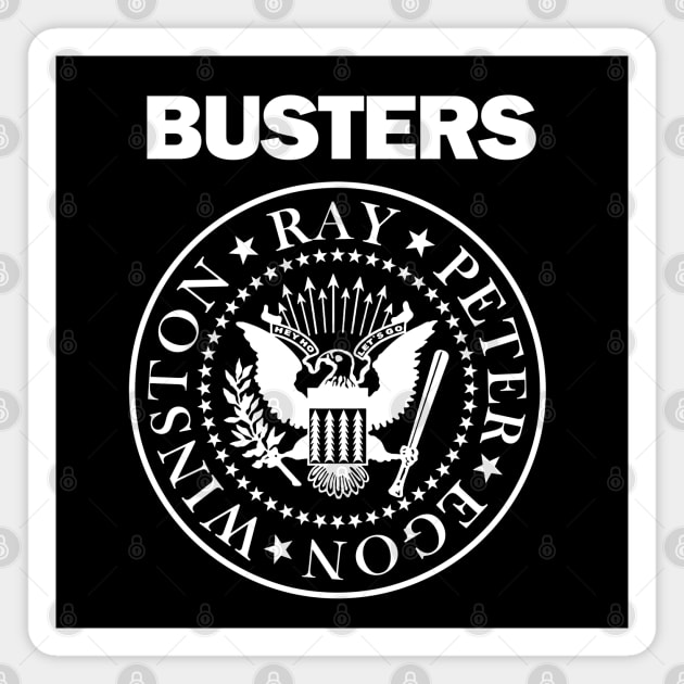 Rock N Roll x Ghostbusters Magnet by muckychris